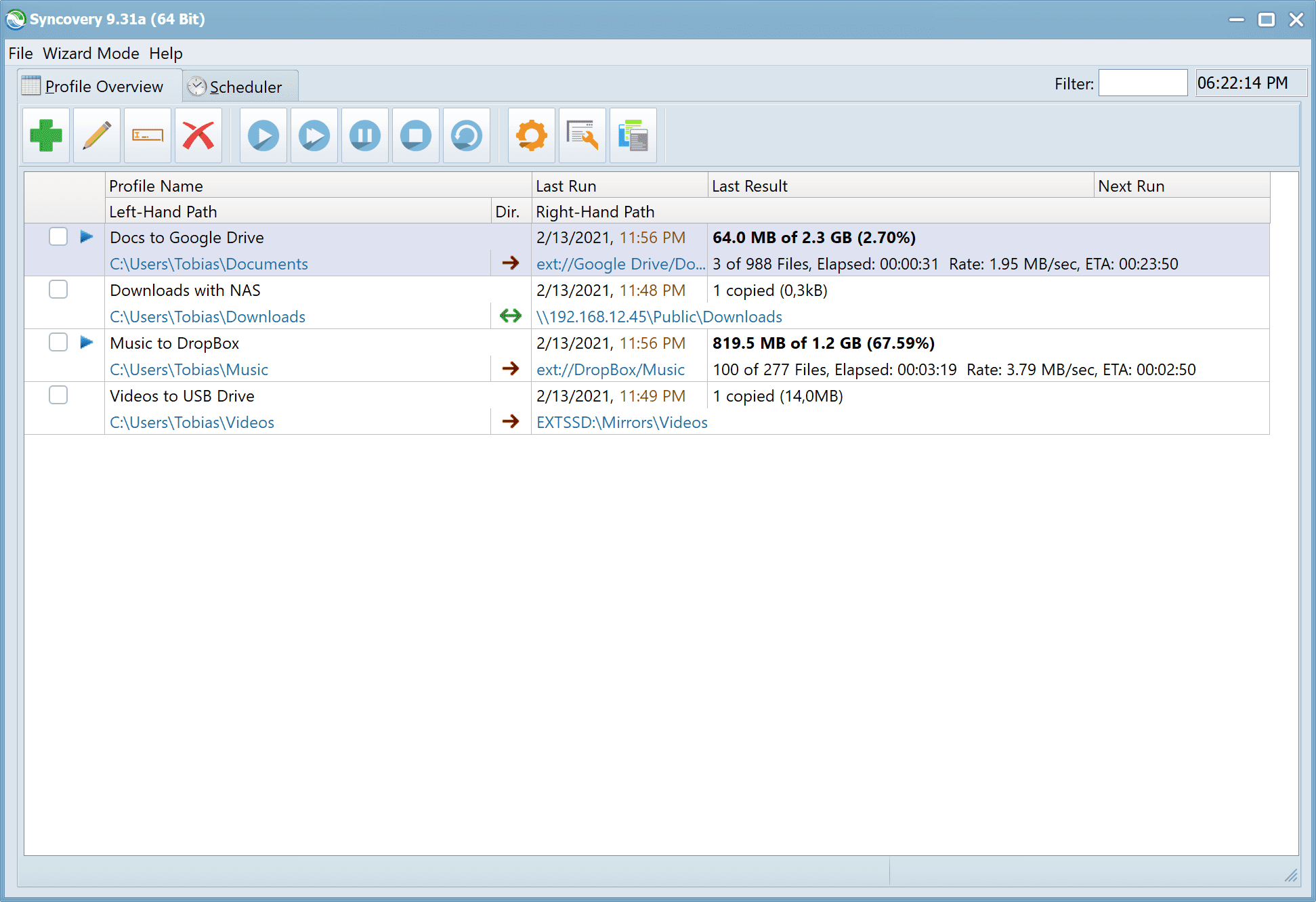 syncovery pro enterprise build